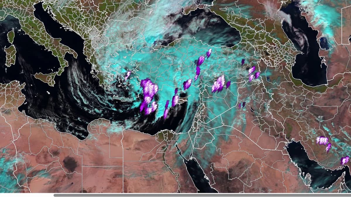 Low-pressure system impacts four nations