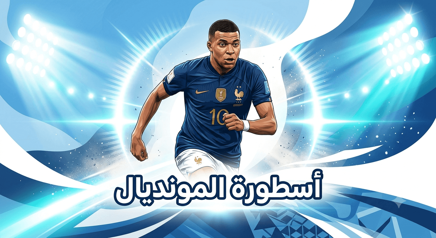 مبابي يصبح من الأساطير