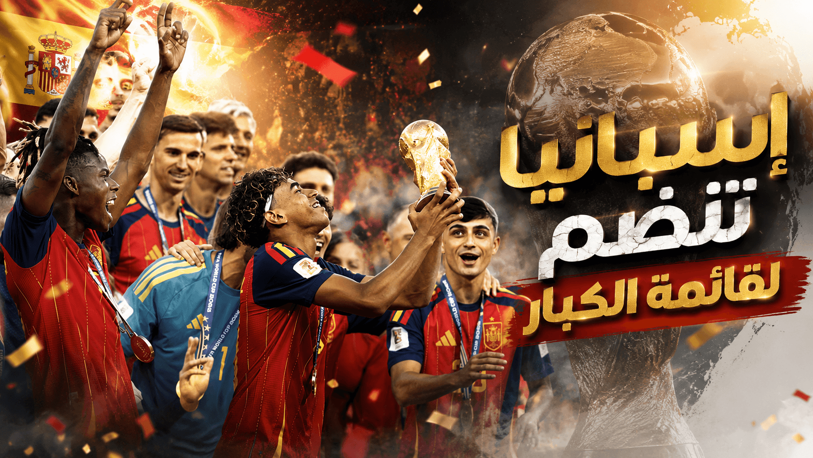 إسبانيا تصل للمرة الثالثة