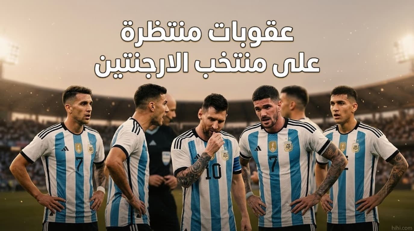 صورة: عقوبات محتملة في انتظار منتخب الأرجنتين