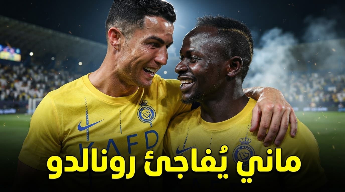 Mané and Ronaldo share unexpected moment