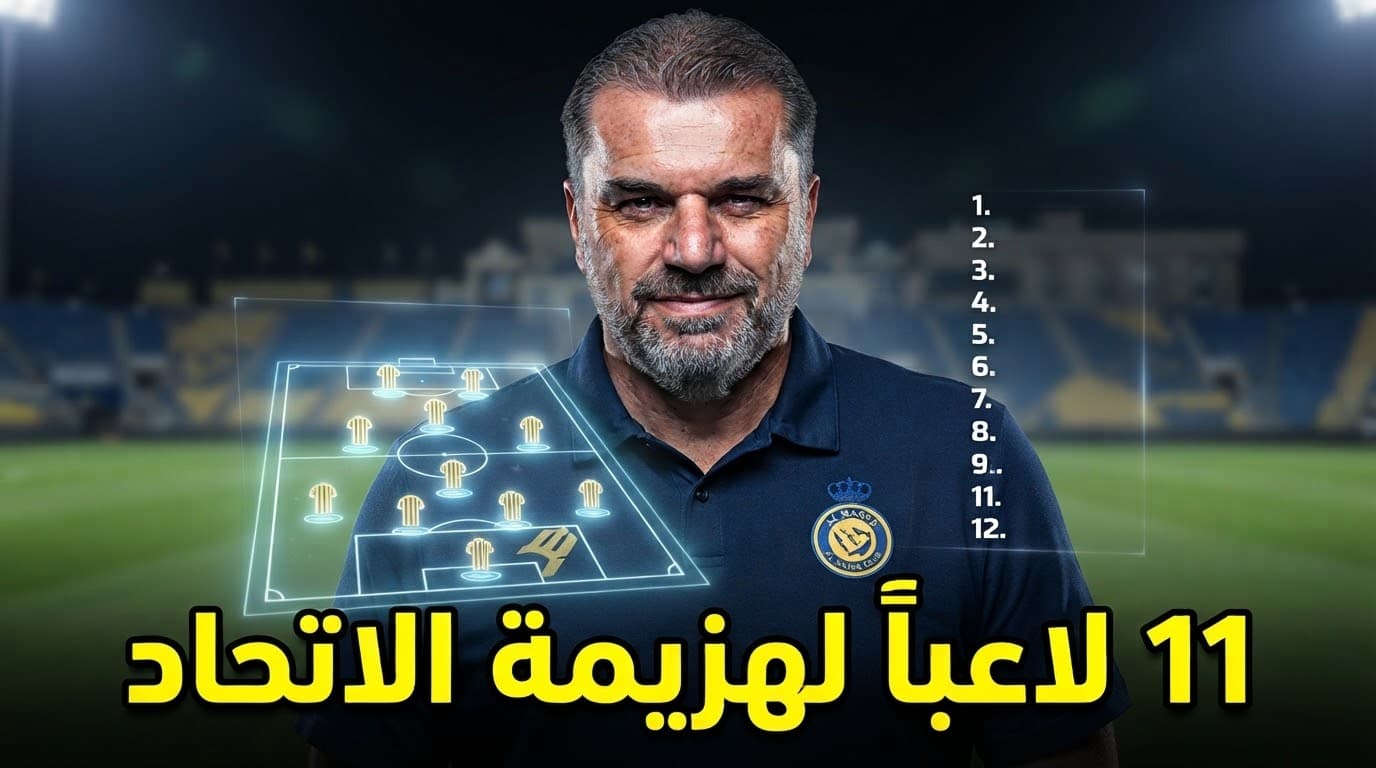 Al-Nassr's ideal lineup vs Al-Ittihad
