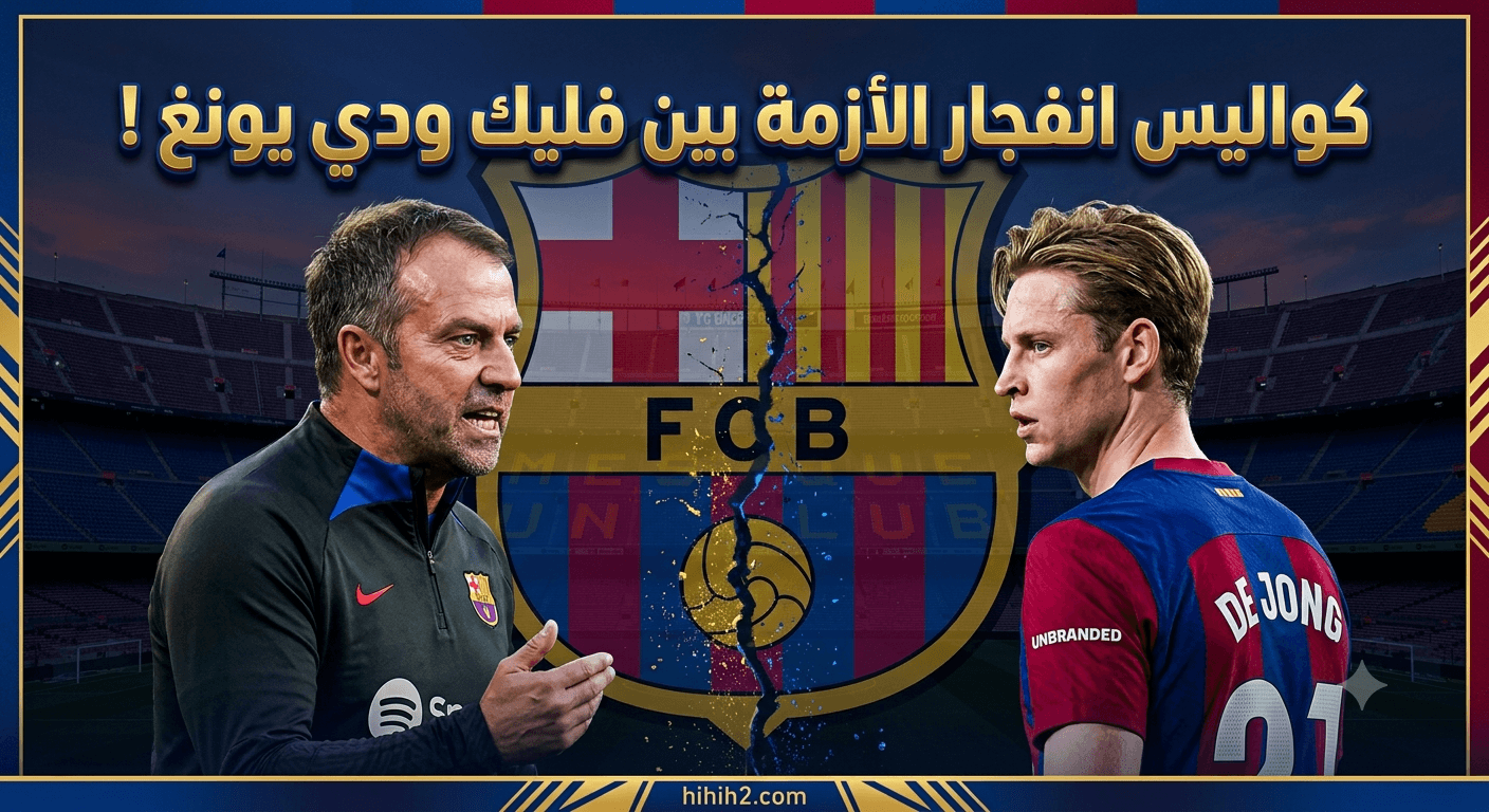 سبب تصاعد الأزمة بين فليك ودي يونغ