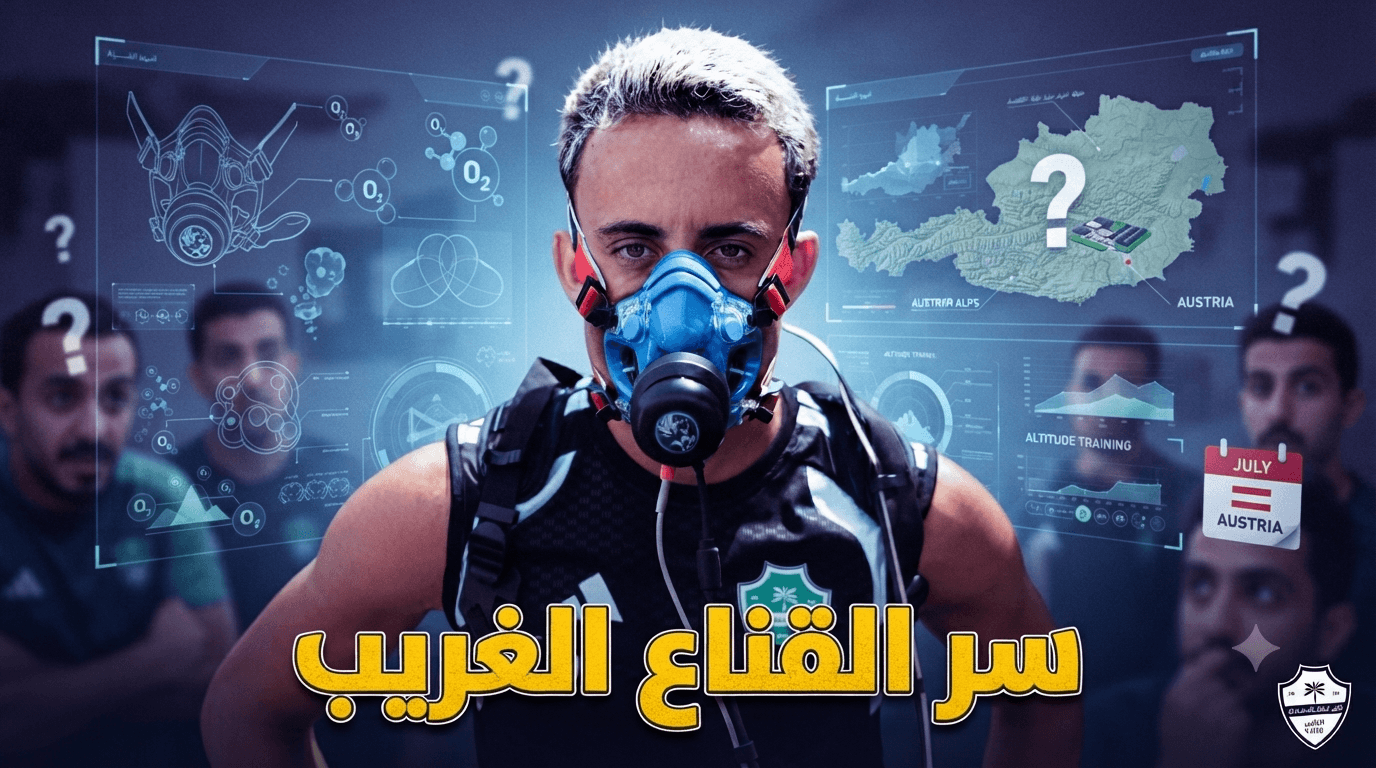 لماذا يضع لاعبو الأهلي الأقنعة في التدريبات