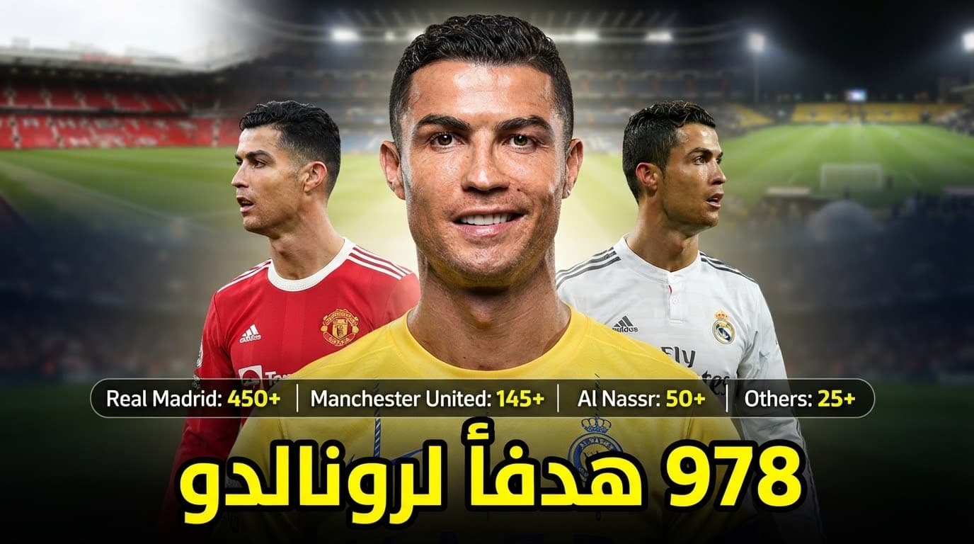 أي نادي سجل فيه رونالدو أكثر أهدافه