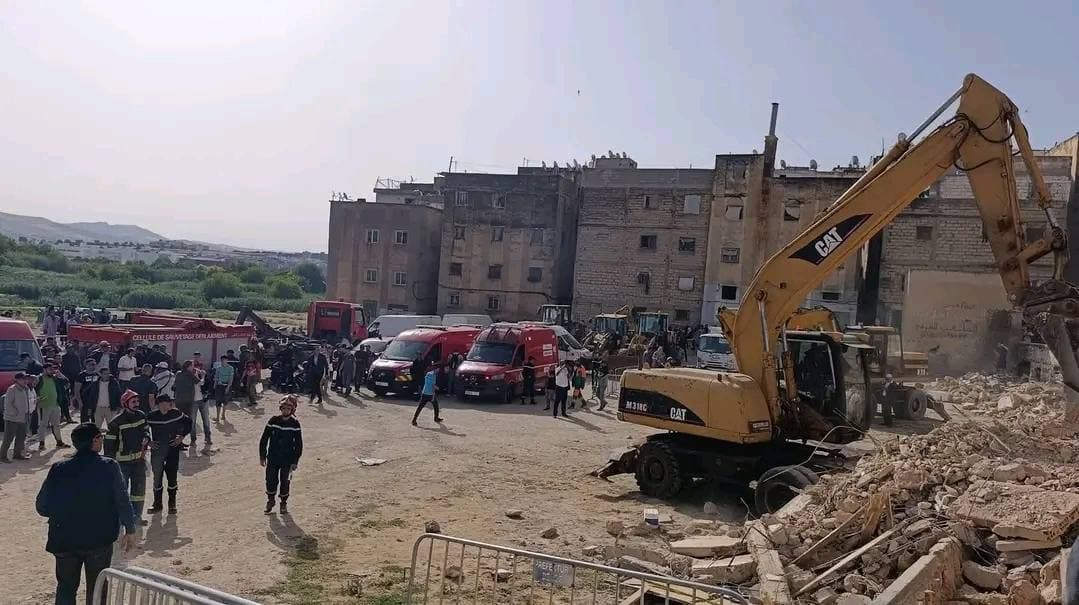 Moroccan officials investigate Fès building collapse