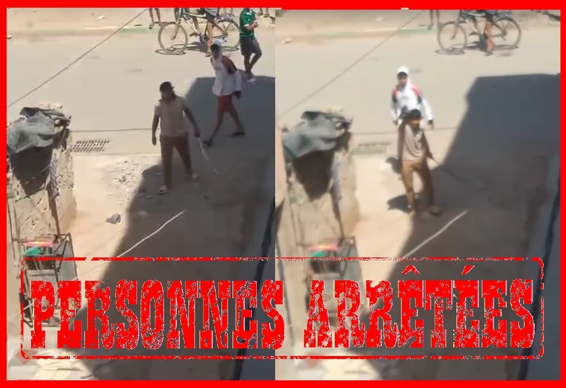Oulad Nema video shows armed hooligans