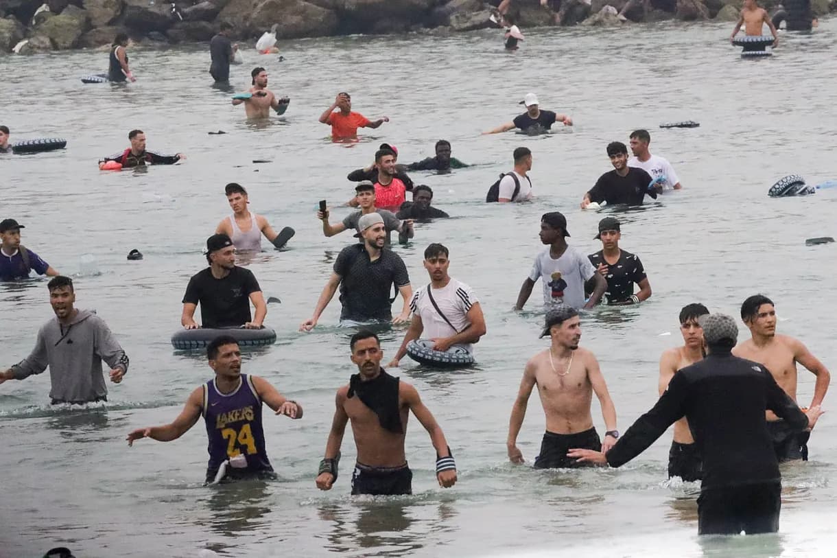 24 جثة من البحر في هجرة سبتة