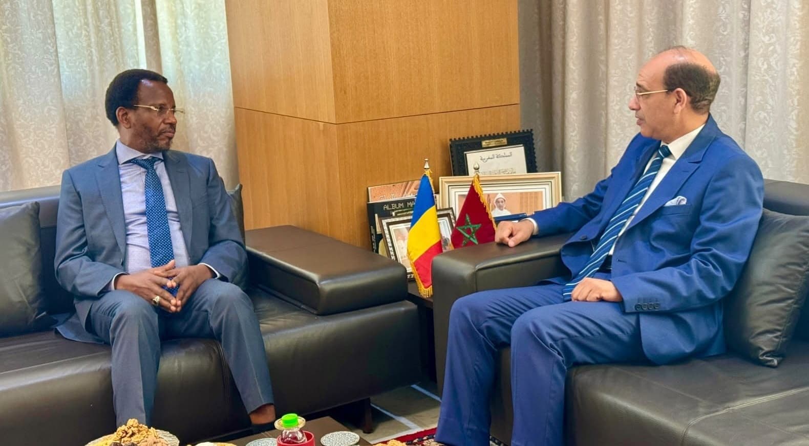 Al-Balaawi Discusses Morocco's Anti-Corruption Efforts with Chadian Officials