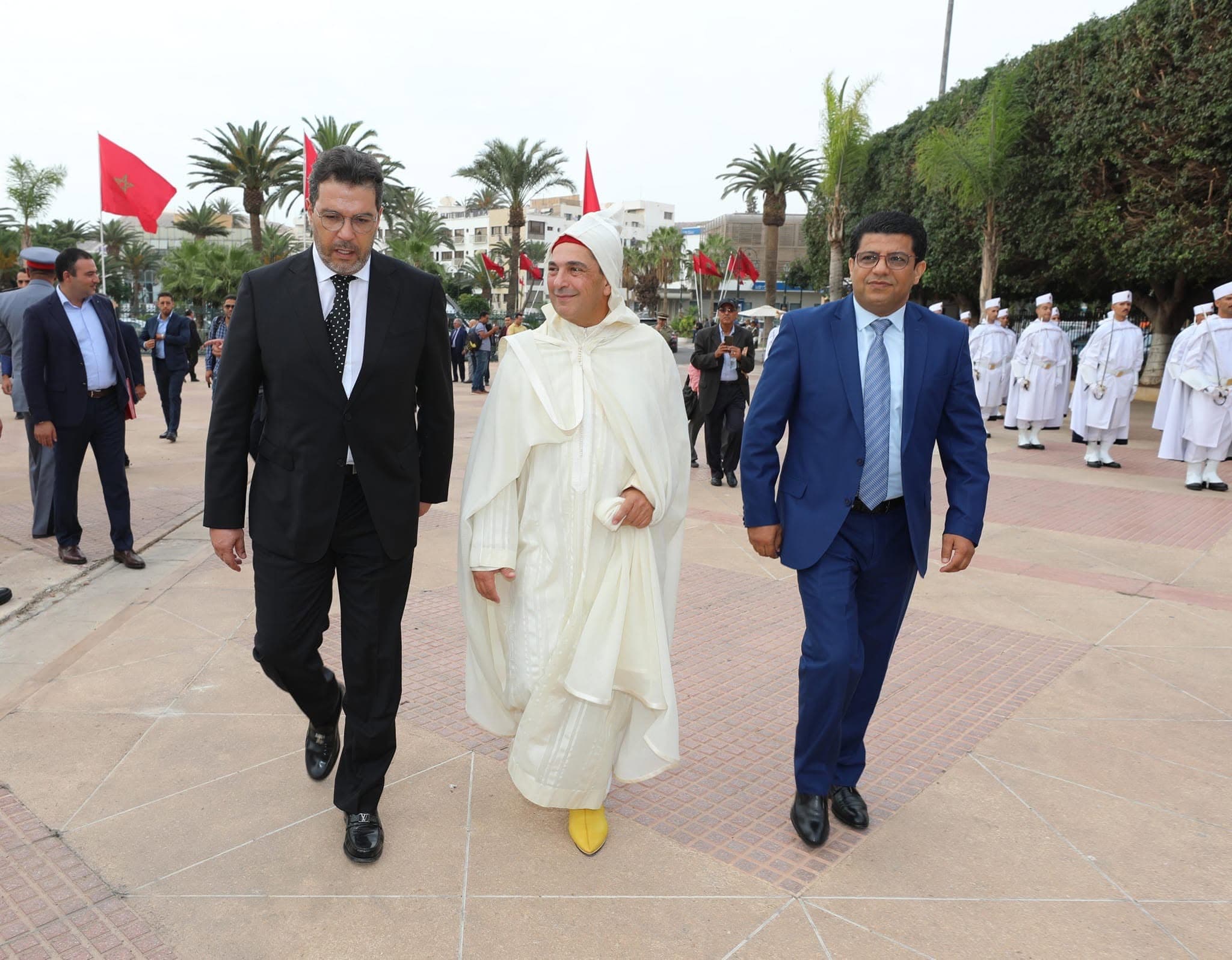 Wali Ouzzazi Inquires About Development Program Before Requesting Support for Headquarters from Agadir Provincial Council President