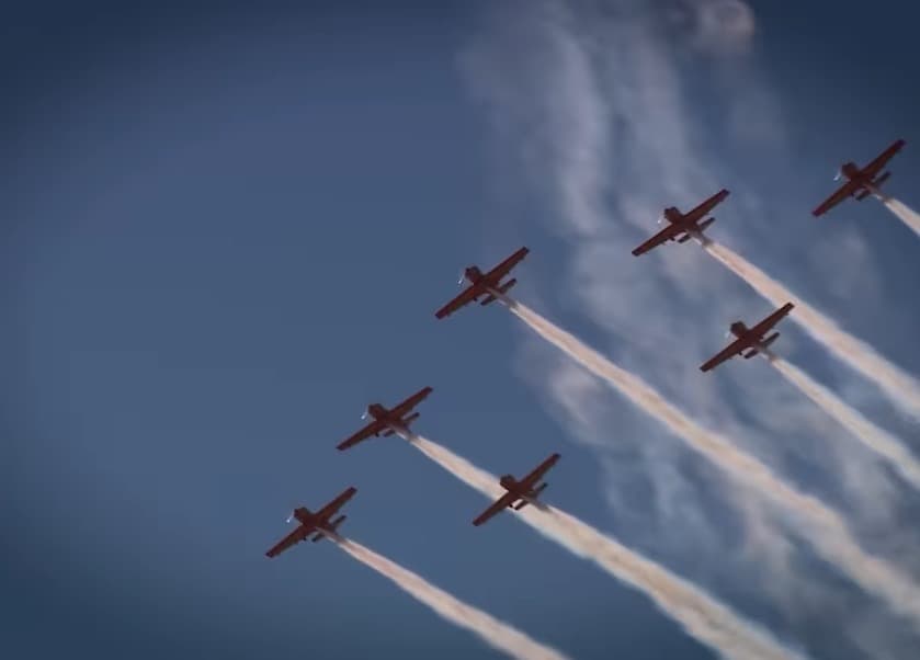 القوات المسلحة الملكية تنظم عروض جوية في عيد العرش