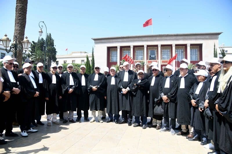 مجلس هيئة الدفاع بفاس يدعم المحامين