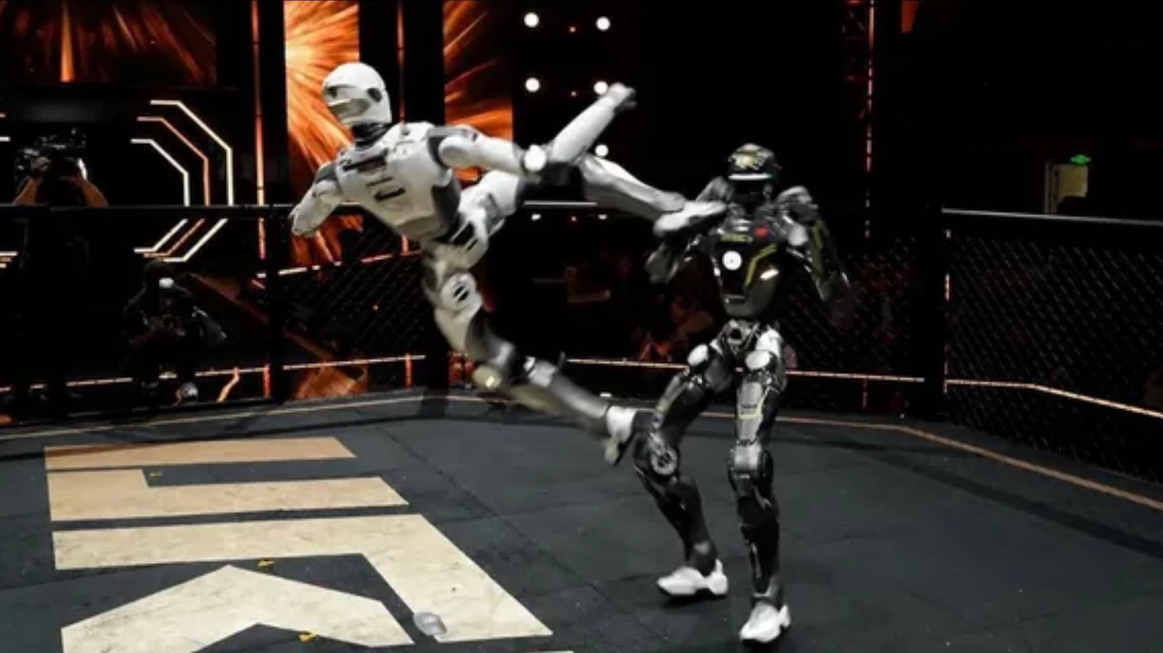 First Free Robot Combat in China