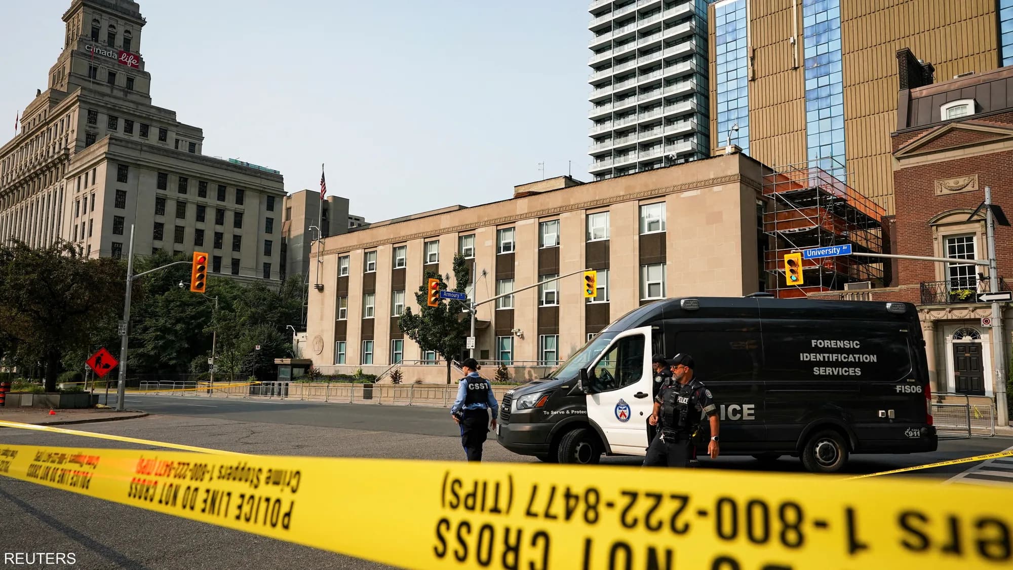 US consulate in Toronto promotes strikes again