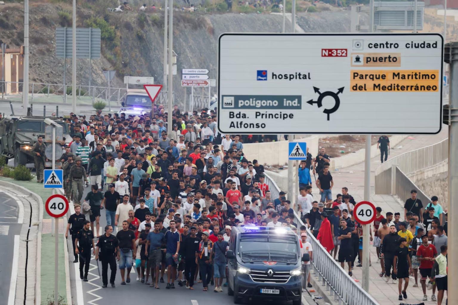 Moroccan electronic paper reports 73,000 returnees after Ceuta reunion