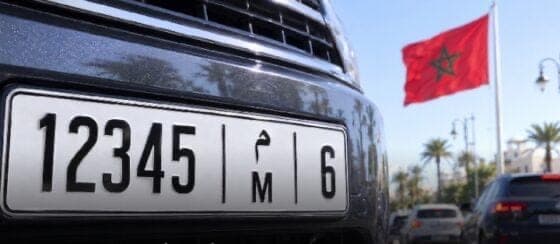 Latin letters to replace car stickers in Morocco