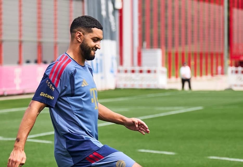 الصايباري يتدرب مع بايرن لأول مرة
