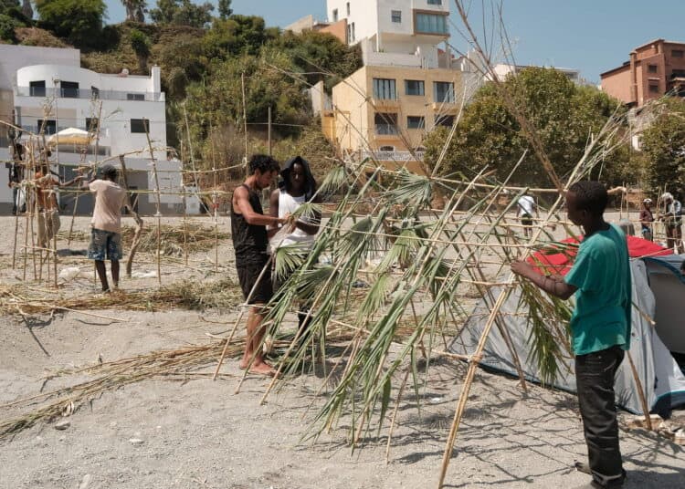 Refugees in Melilla on Trampoline  
from Europe's Dream to Reality