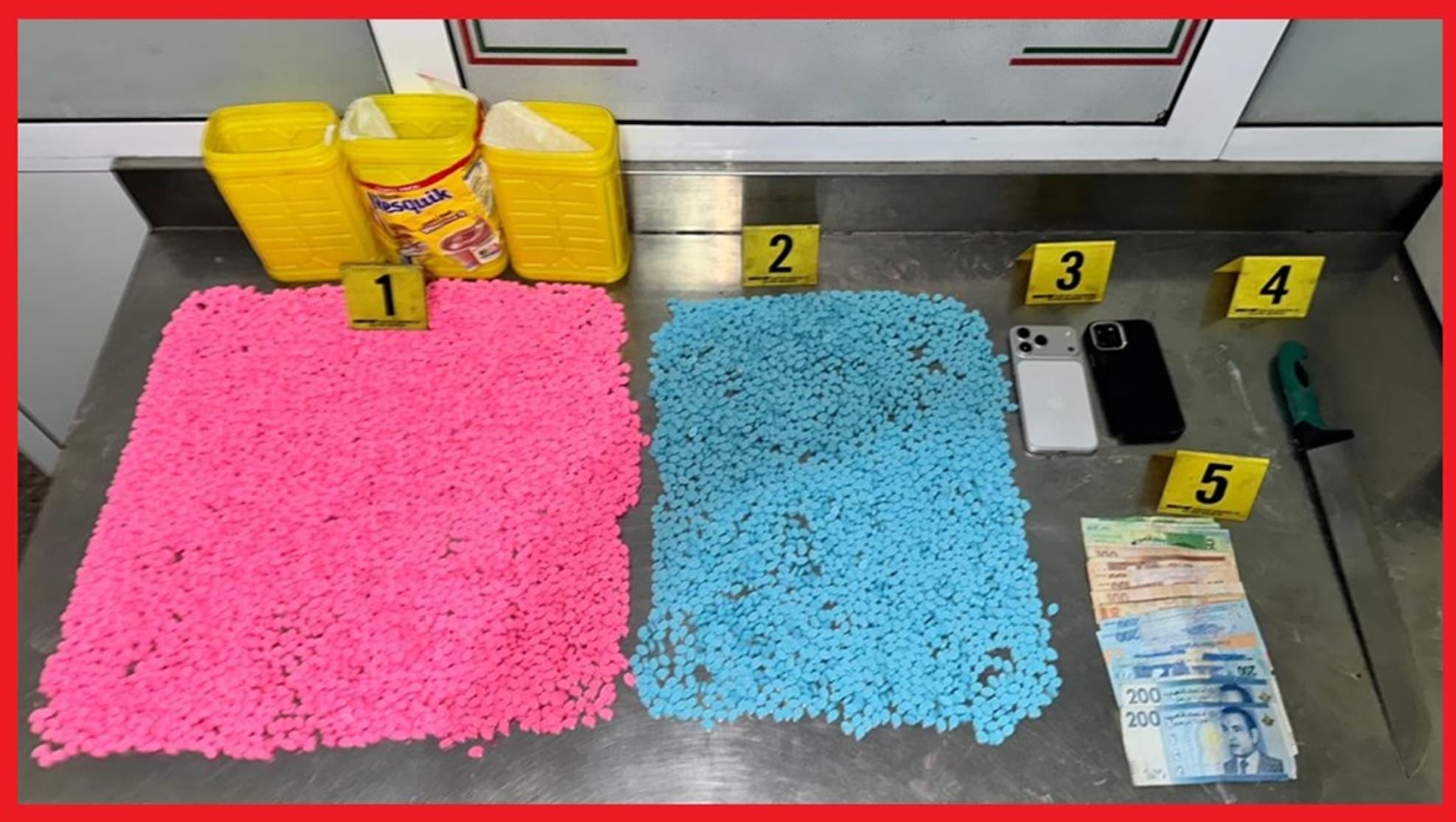Large Ecstasy shipment from Europe seized