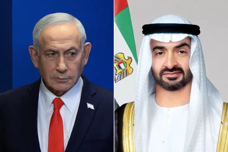 UAE: Netanyahu meets President Mohamed bin Zayed