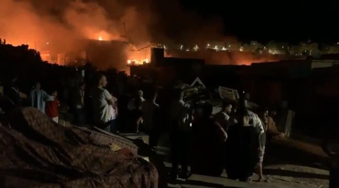 Fez Market Fire Destroys 24 Shops
