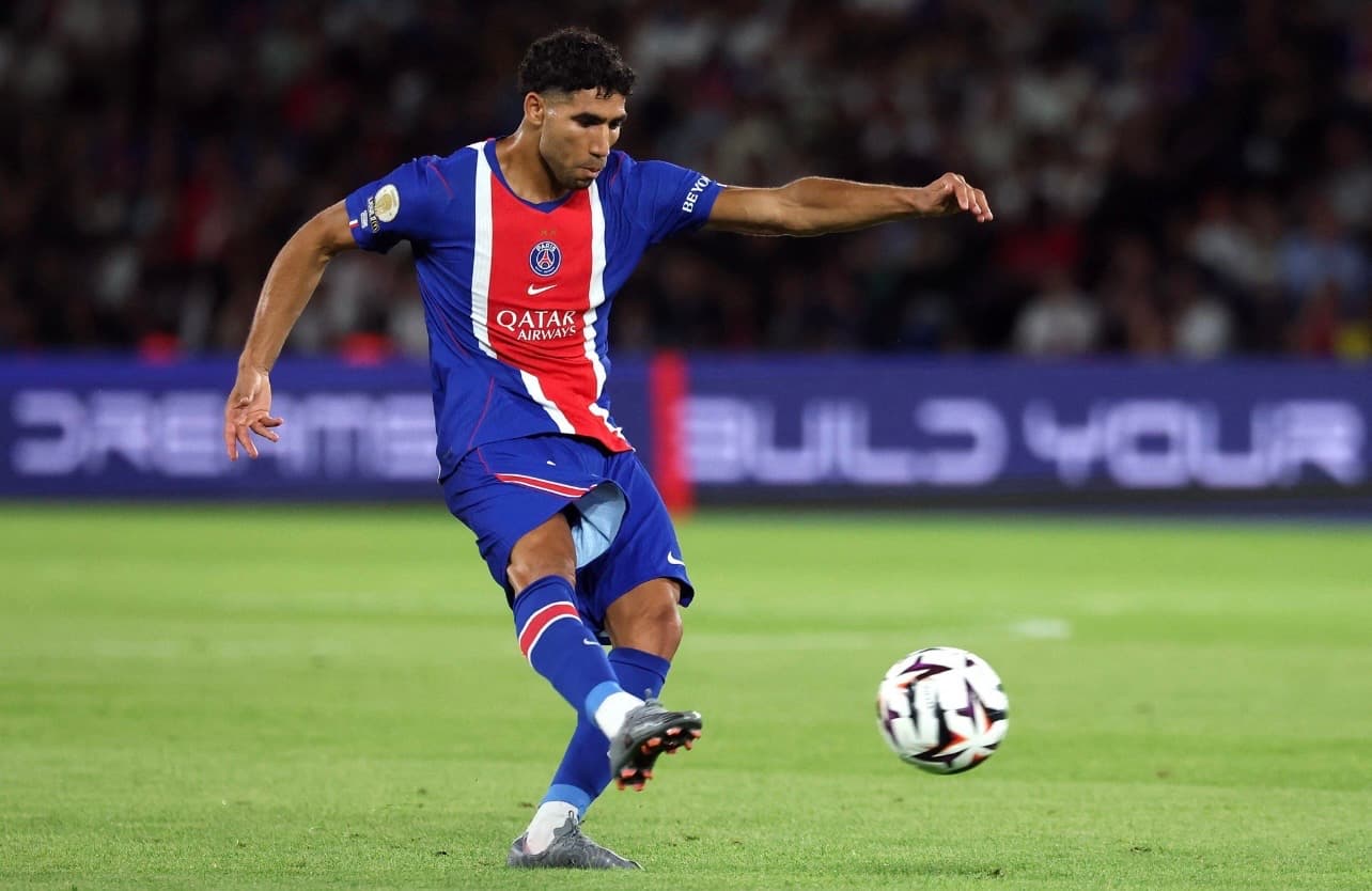 PSG Hakimi Suffered Thigh Injury