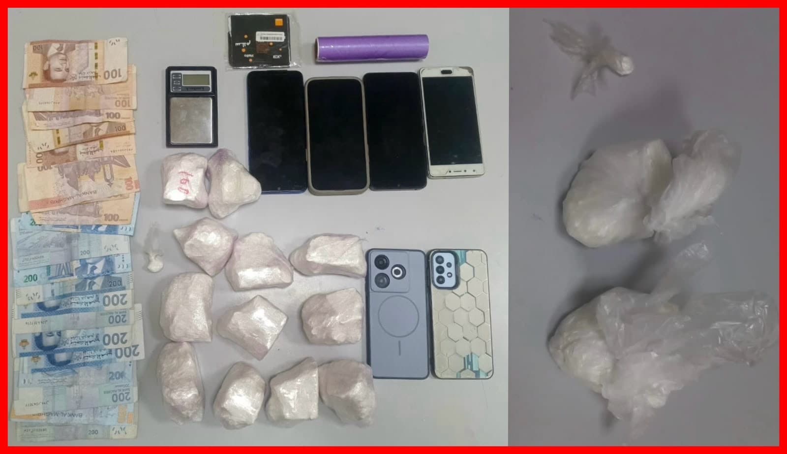 Fès: Four People in Cocaine Trafficking
