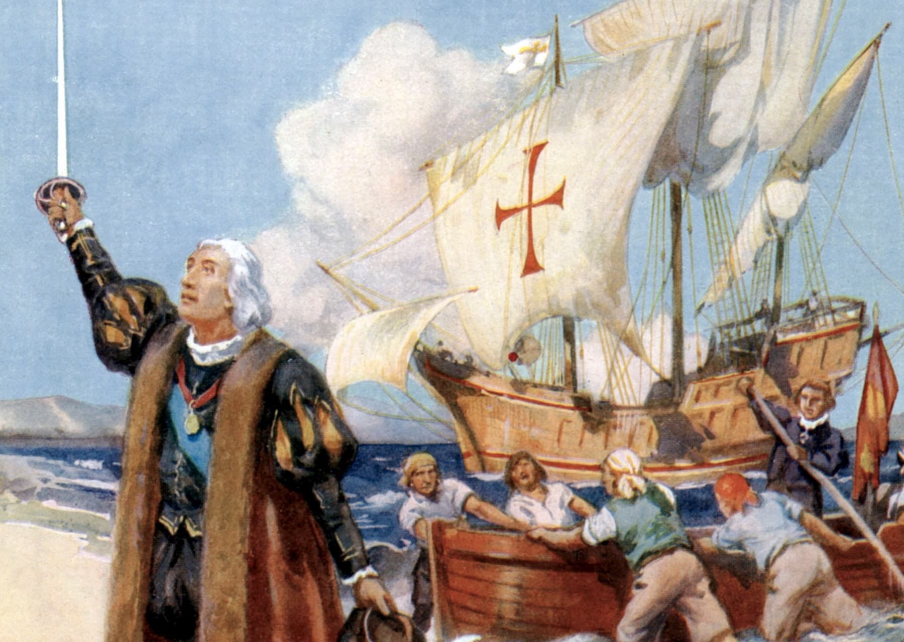 Columbus begins Iron World colonization