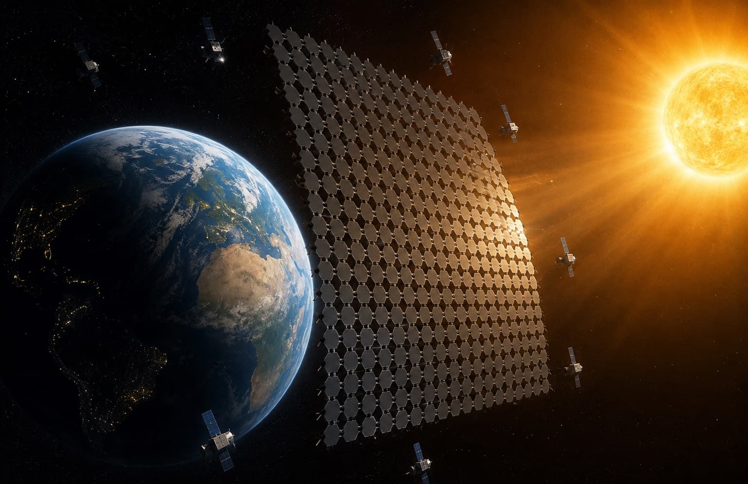 Elon Musk proposes space umbrella to block heat