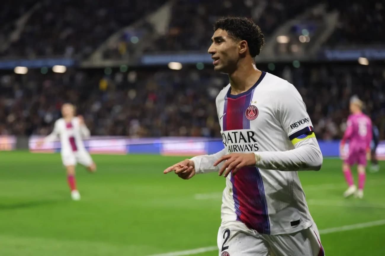 Hakimi's historic display