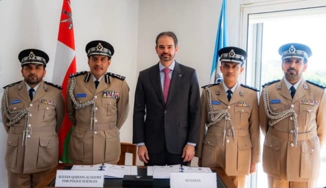 Sultan Qaboos Police Science Academy signs with Interpol