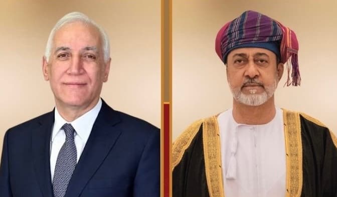السُّلطان يهنئ رئيس أرمينيا