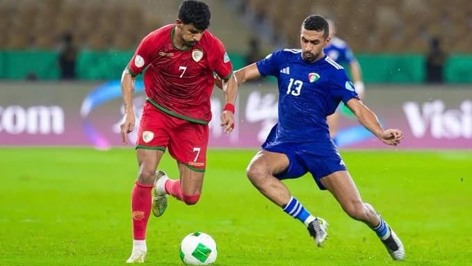Kuwait Advances as Oman Scores Hat-trick