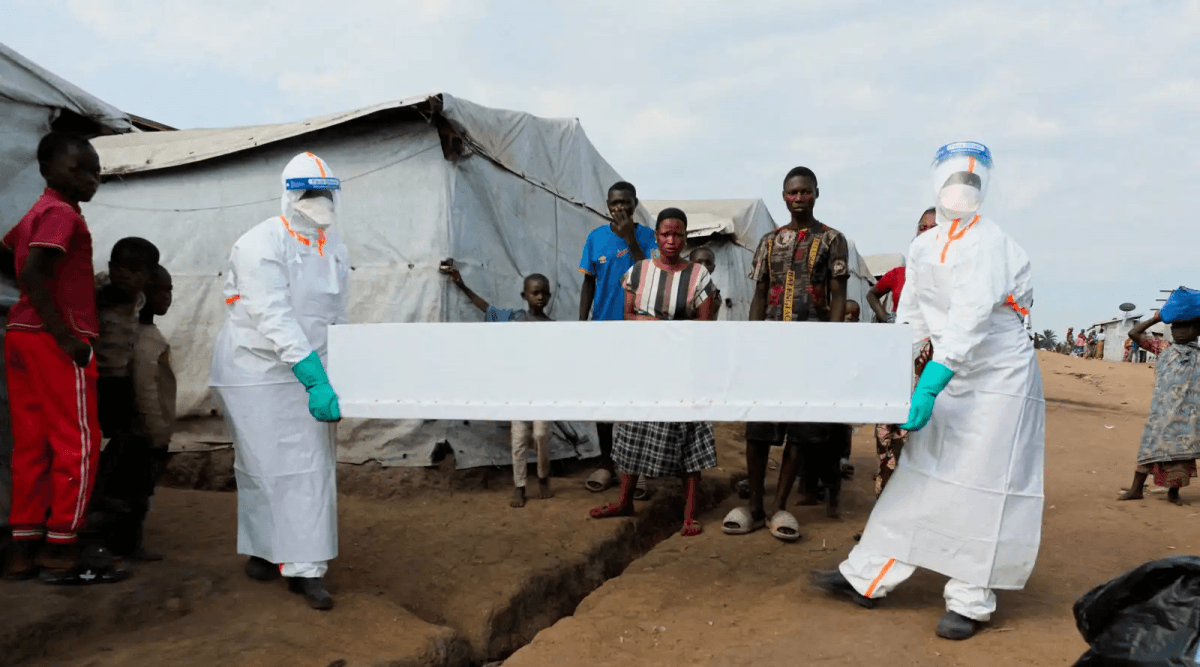 WHO reports Ebola deaths reach 452 in Congo