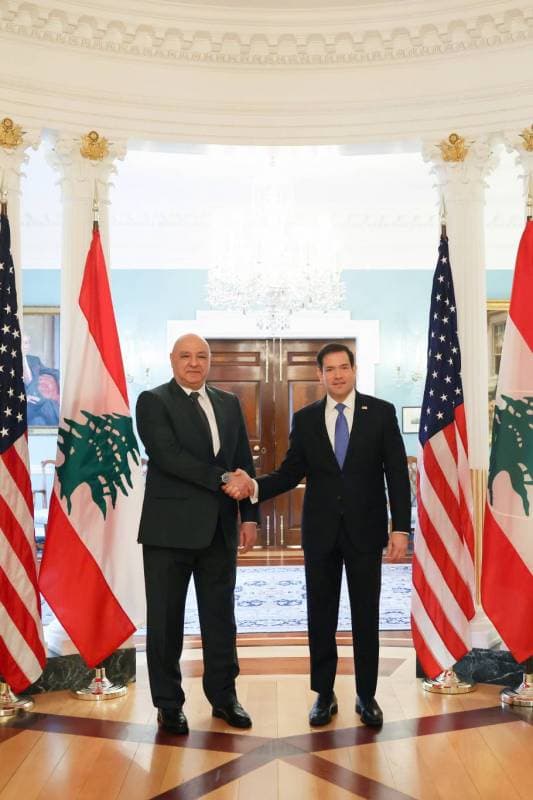 Aoun Talks on Framework Deal in DC