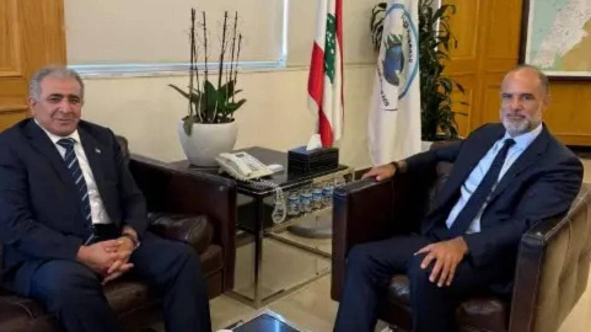 رسامني يناقش ملفات إنمائية مع نواب والسفير الفلسطيني
