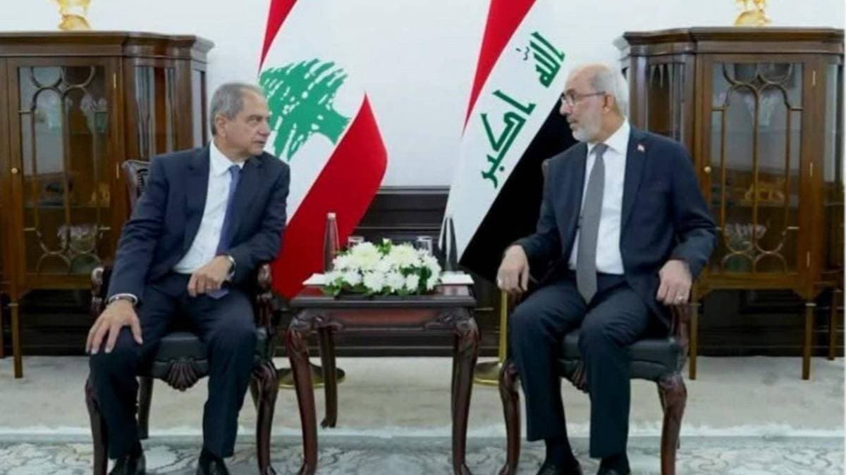الصدي يناقش تفعيل خط البصرة طرابلس مع نظيره العراقي