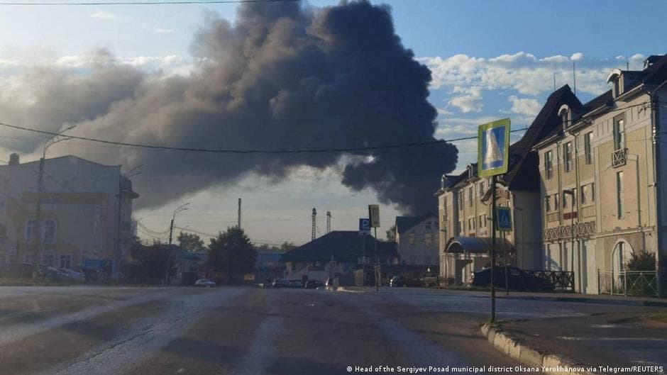 Ukrainian drone attack causes casualties in Russia