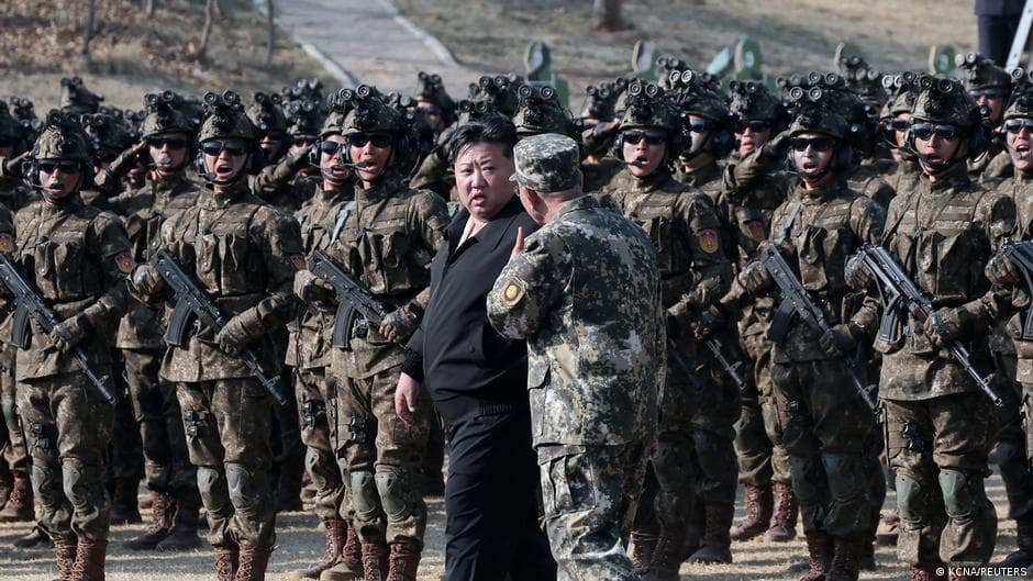 North Korean soldiers' stance in Ukraine