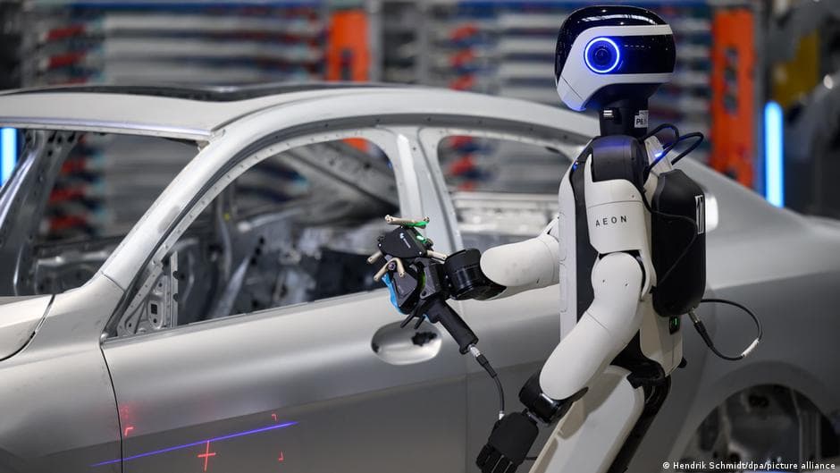 Humanoid robots and the German economy