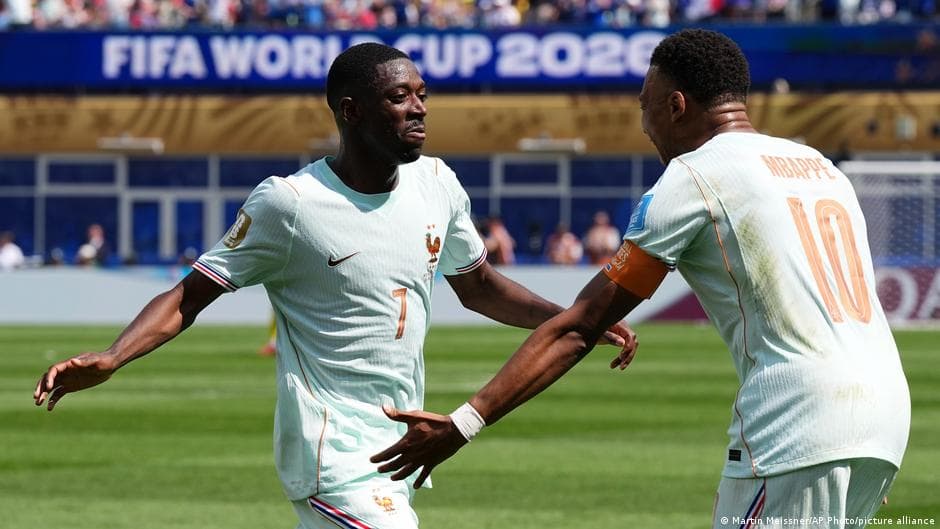 Mbappé Leads France with Messi Assist and Dembele Scores Fifth World Cup Goal