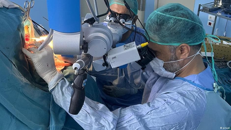 Operation Shifa: German doctors aid Syrians