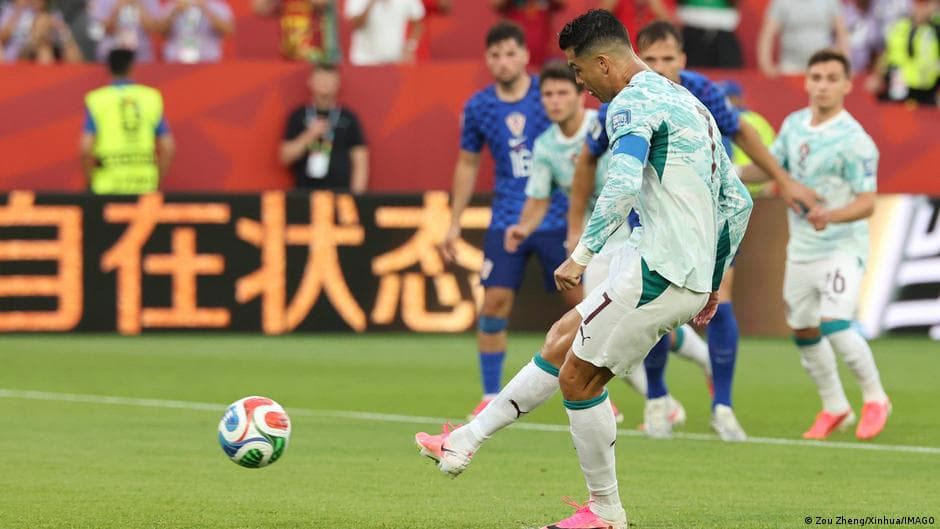 Did Ronaldo say Bismillah before scoring?