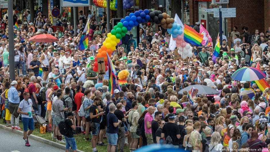 Massive Pride marches in Germany and the Netherlands