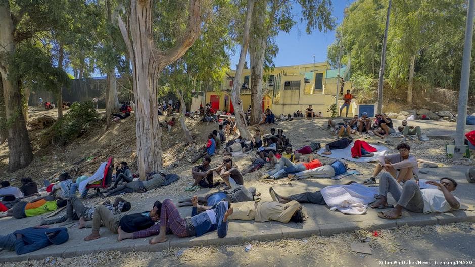 Madrid faces issue with migrant children in Ceuta