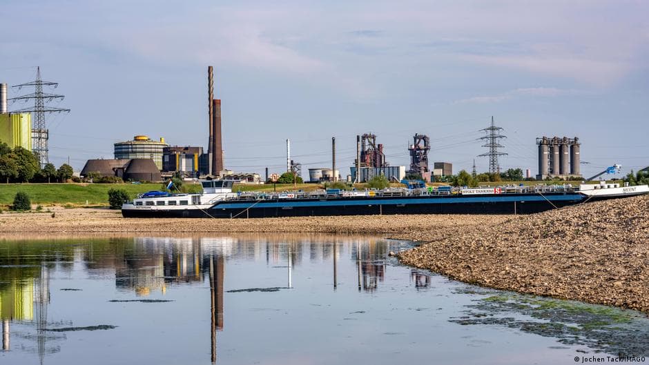 European rivers face drought impacts