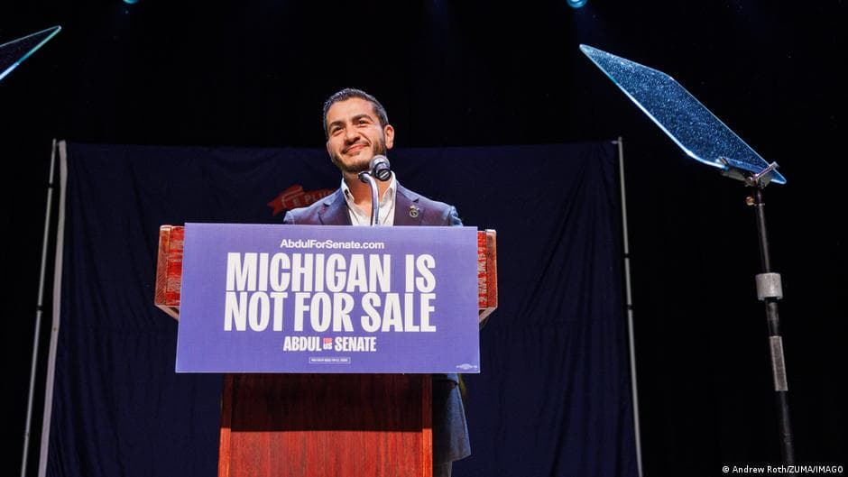 Egyptian-born Abdel Rahman El-Sayed challenges Trump