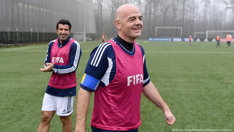 Global football tensions rise after FIFA backing Infantino