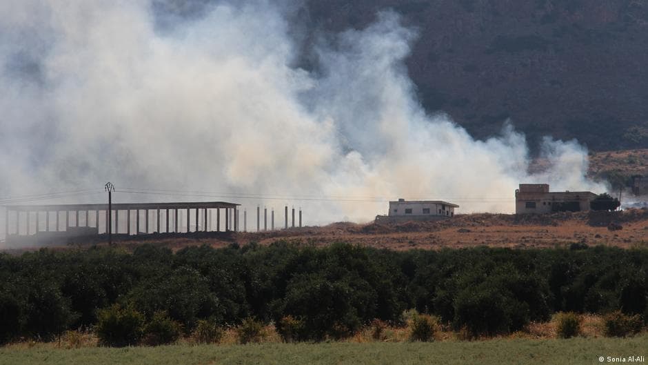 Syrian Efforts to Fight Forest Fires