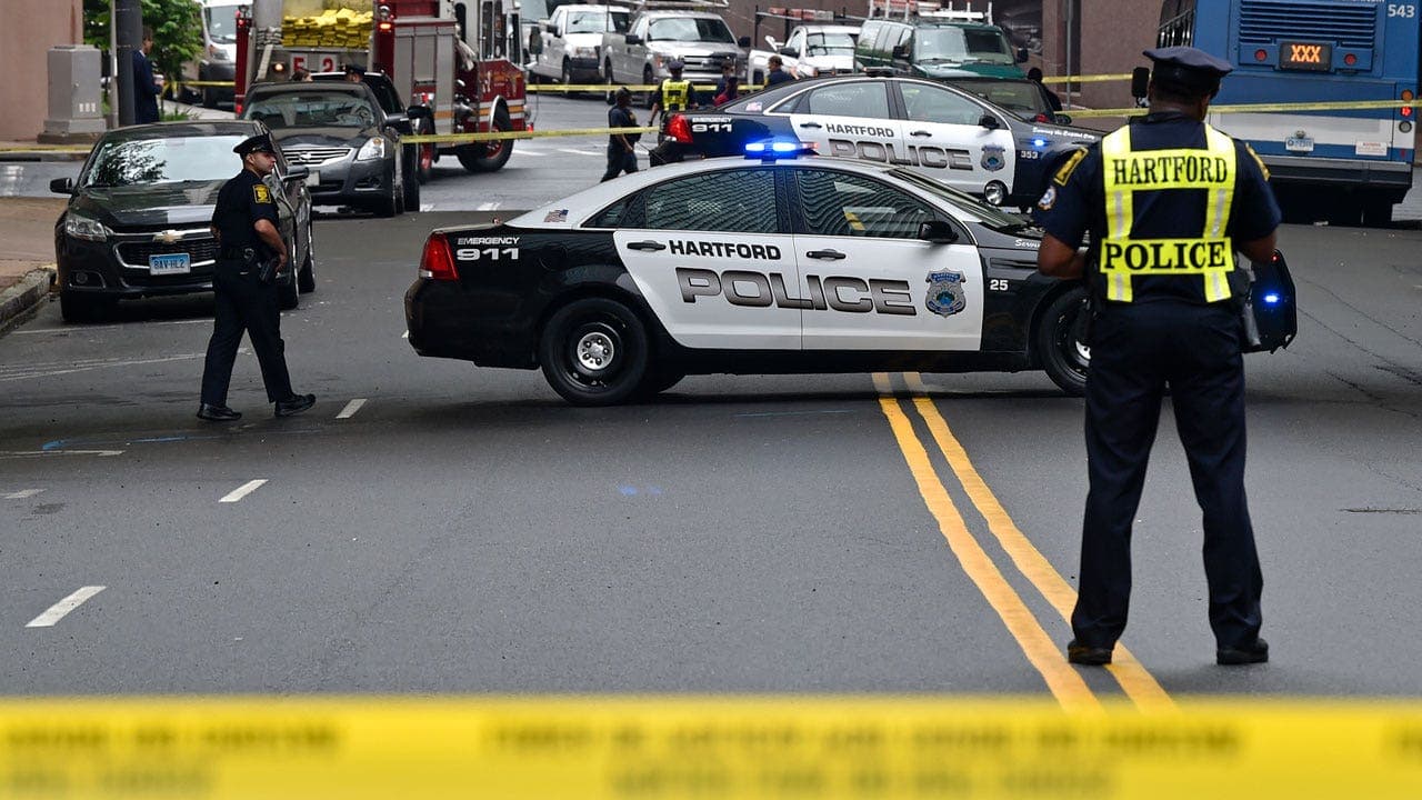 Connecticut officers shoot suspect after chase